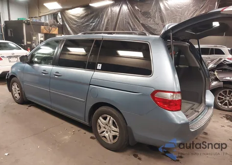 2007 Honda Odyssey Ex-L из США, поврежденный, VIN 5FNRL38637B084500